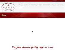 Tablet Screenshot of bramleycosmetics.com